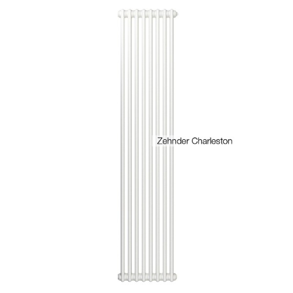 Трубчатый радиатор Zehnder Charleston 2180/2, боковое №1270, 3/4, L=118 мм