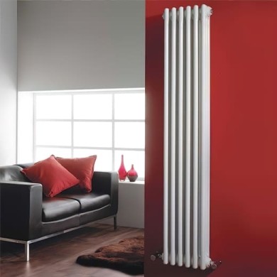 Трубчатый радиатор Zehnder Charleston 3180/5, боковое №1270, 3/4, L=256 мм