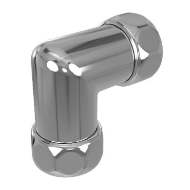 Угловое соединение 1х1  гайка-гайка