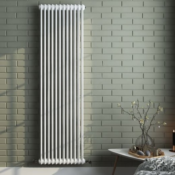 Трубчатый радиатор Arbonia 2180/12, боковое подключение №12, 3/4, белый цвет