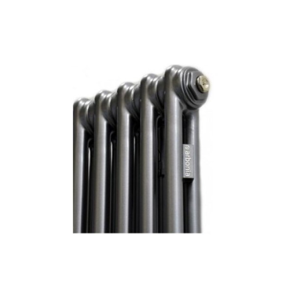 Трубчатый радиатор Arbonia 2180/6, боковое подключение №12, 3/4, цвет Anthrazit Metallic