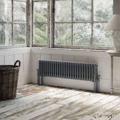 Трубчатый радиатор Arbonia 3030/8, боковое подключение №12, 3/4, белый цвет