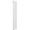 Трубчатый радиатор Arbonia 2180/8, нижнее подключение с вентилем №69 ТВВ, белый цвет