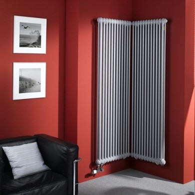 Трубчатый радиатор Arbonia 2180/4, нижнее подключение без вентиля №69 ТВВ, белый цвет