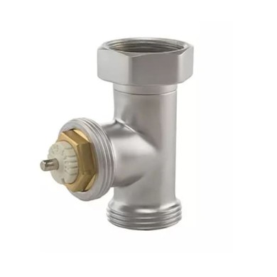 Вентиль термостатический прямой Hummel Designtechnik 3/4-1/2 (2480353560) матовый хром