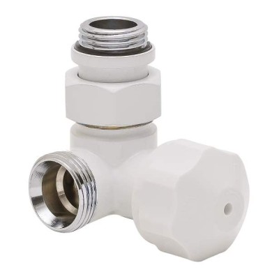 Вентиль термостатический 3-х осевой правый Hummel Designtechnik 3/4-1/2 (2483353590) белый