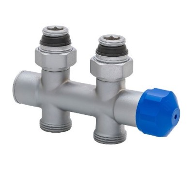 Узел термостатический прямой Hummel Designtechnik 3/4-1/2 (2481353560) матовый хром