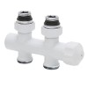 Узел термостатический прямой Hummel Designtechnik 3/4-1/2 (2481353590) белый