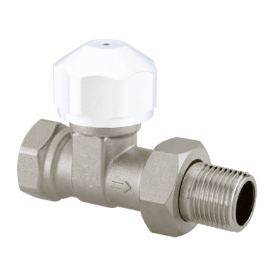 Вентиль термостатический прямой Hummel 3/4-3/4 (2914340001) никель