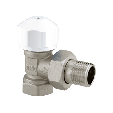 Вентиль термостатический угловой Hummel 1/2-1/2 (2904120001) никель