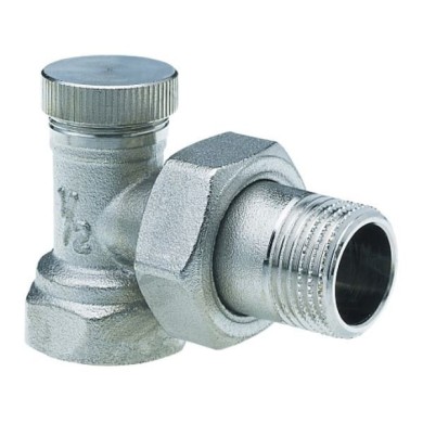 Вентиль запорно-регулирующий угловой Hummel 3/4-3/4 (2905340001) никель