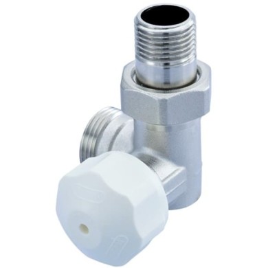 Вентиль термостатический 3-х осевой правый Hummel евроконус 3/4-1/2 (2922123401) никель