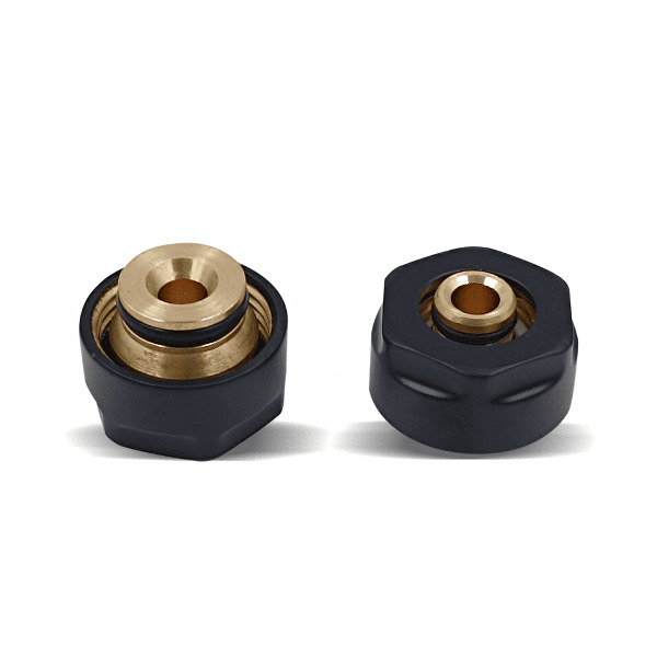 Комплект резьбовых соединений Primoclima для многослойной трубы 16х3/4, чёрный (PCS16PMB)