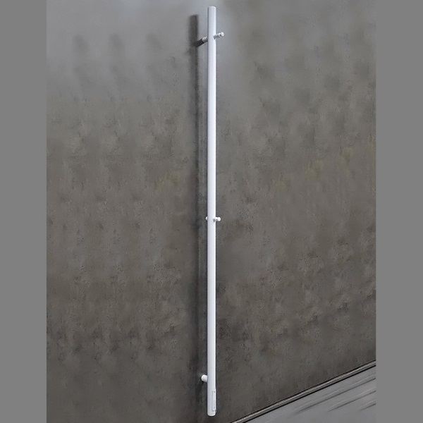 Полотенцесушитель электрический Terminus Стойка UNO круг 1600 белый