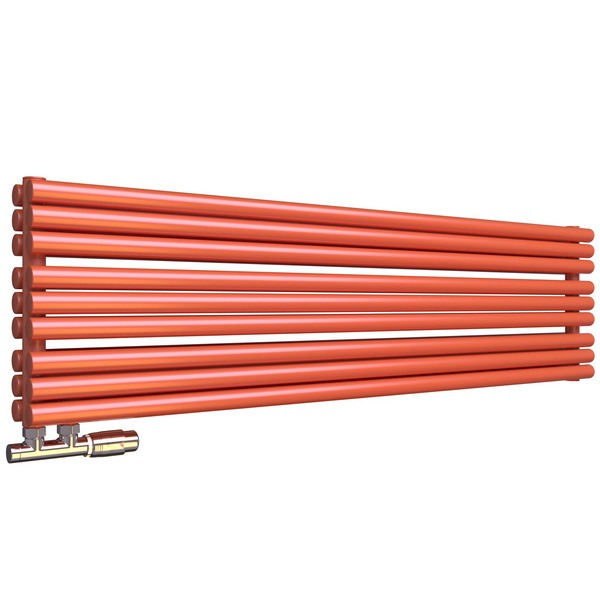 Трубчатый стальной радиатор Empatiko Takt Horisont высотой 952 мм