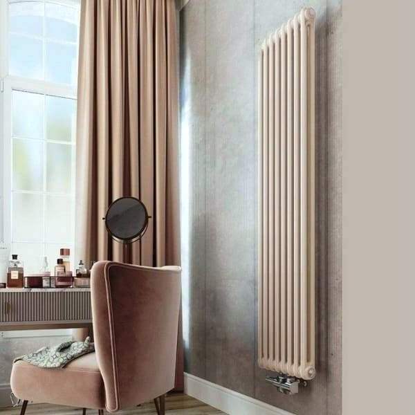 Трубчатый радиатор Rifar TUBOG 915 мм высотой белый