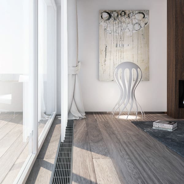 Внутрипольный конвектор Heatmann LINE FAN LF-90.175.800.H без решётки с вентилятором