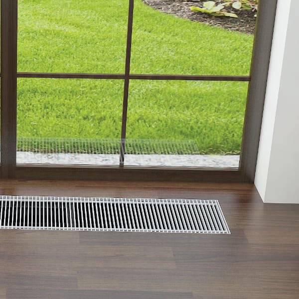 Внутрипольный конвектор Heatmann (нерж.) LINE LN-110.175.800.X без решётки естественной конвекции