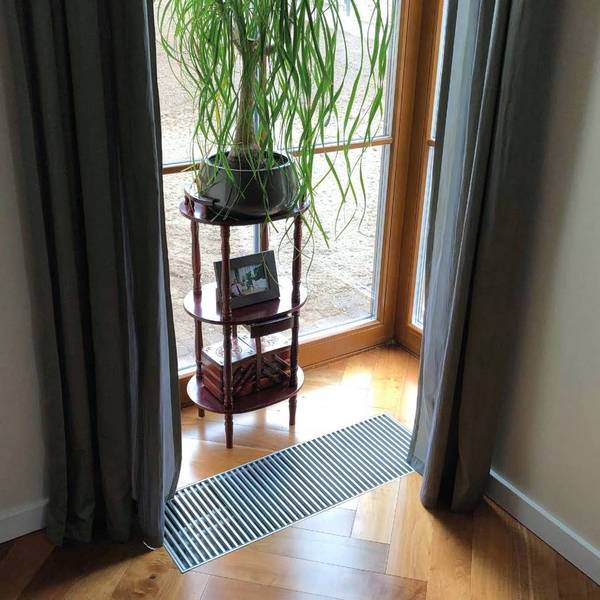 Внутрипольный конвектор Vitron ВК с естественной конвекцией высотой 55 мм