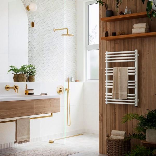 Полотенцесушитель Terma Alex 540-300 электрический белый