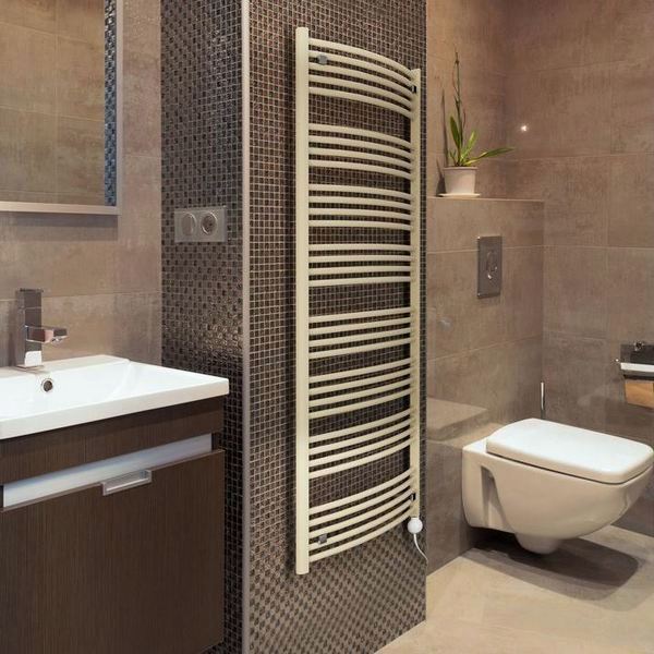 Полотенцесушитель Terma Domi 786-400 электрический белый