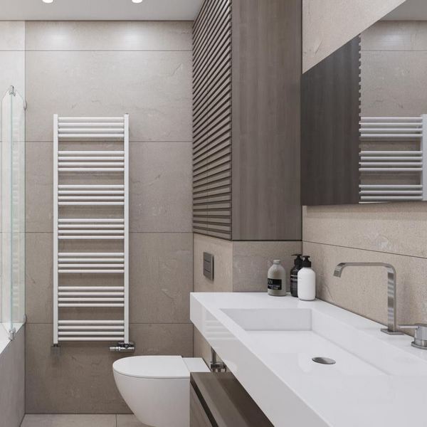 Полотенцесушитель Terma Fiona  660-400 электрический белый