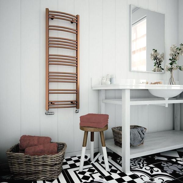 Полотенцесушитель Terma Jade-M 553-400 электрический белый