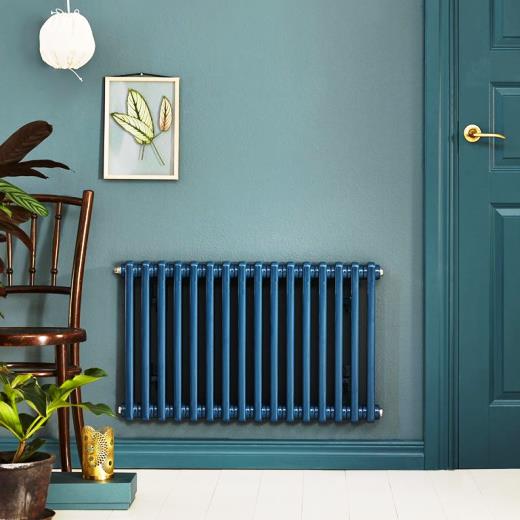 Трубчатый радиатор Purmo Delta 2057 10 AB с боковым подключением, шириной 500 мм