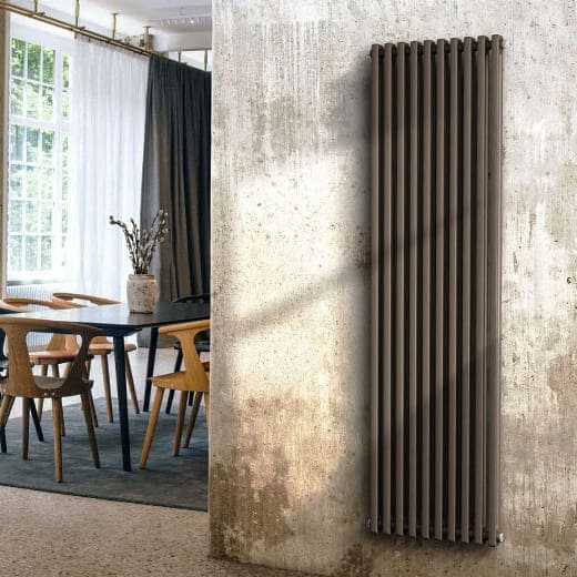 Трубчатый радиатор Purmo Delta 3180 10 AB с боковым подключением, шириной 500 мм