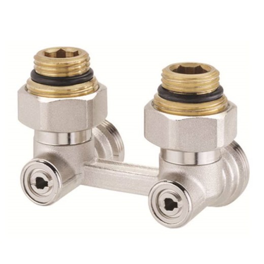 Узел нижнего подключения Purmo 1/2 х 3/4 угловой MTB 128