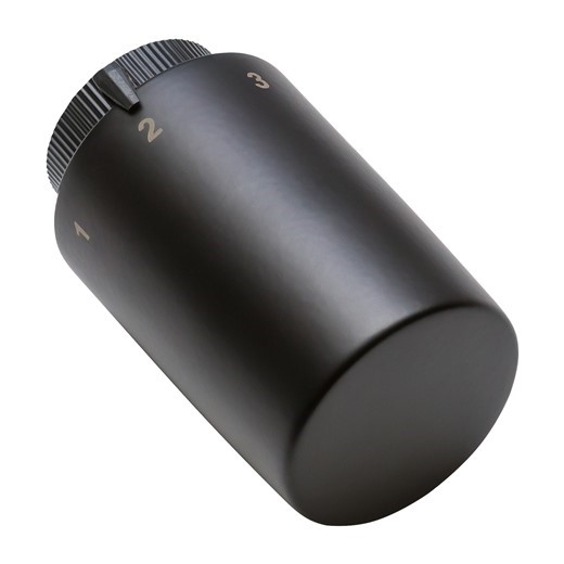 Термостатическая головка Hummel чёрная М30х1,5 (2907000195)