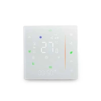 Термостат-контроллер MA-206-2PW, WI-FI, White, для вентиляторов 220В (Savva)