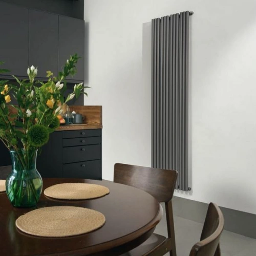 Трубчатый радиатор Empatiko Takt R1-232-750-6 Enigmatic Grey, нижнее правое, ВхШхГ 786х232х64