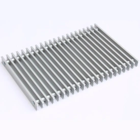 Решётка для конвектора отопления декоративная Savva KV 200x20x4800 тип 2003 Анодированный алюминий