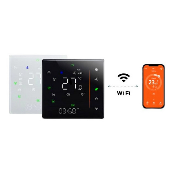 Дизайн конвектор SAVVA Chinook X2 Glass 400х1900 вертикальный, водяной, настенный