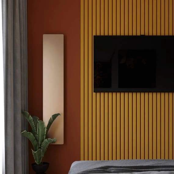 Дизайн конвектор SAVVA Chinook X2 Mirror Bronze 500х2100 вертикальный, водяной, настенный