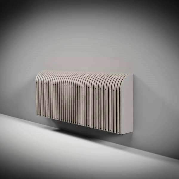 Настенный дизайн конвектор SAVVA Timber S 2400х120х400 (т/о 1), Белёный дуб, 3445 Вт