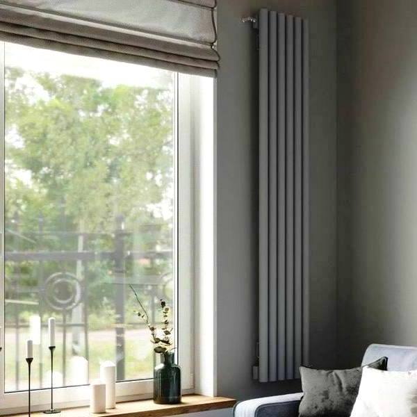 Трубчатый радиатор Caldo Ronda-2000-12с-U, нижнее правое, ВхШхГ - 2000х592x74, 2856 Вт