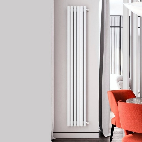 Трубчатый радиатор Caldo Ronda-2500-11с-U, боковое, ВхШхГ - 2500х542x74, 3273 Вт