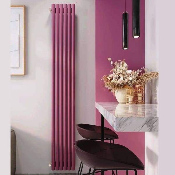 Трубчатый радиатор Caldo Ronda-2500-11с-U, боковое, ВхШхГ - 2500х542x74, 3273 Вт