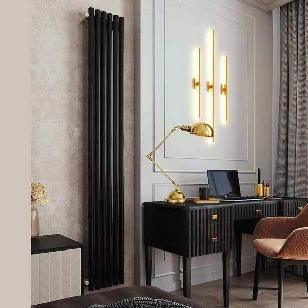 Трубчатый радиатор Caldo Ronda-2500-11с-U, боковое, ВхШхГ - 2500х542x74, 3273 Вт