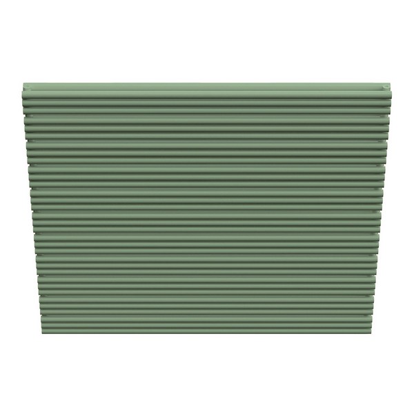 Трубчатый радиатор Empatiko Takt Horisont HLR2-2032-1500-51 Calm Green, ниж, ВхШхГ 2032х1536х96