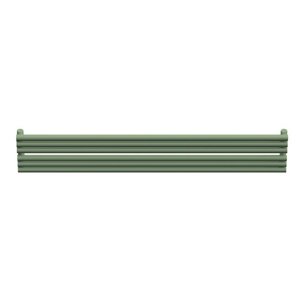 Трубчатый радиатор Empatiko Takt Horisont HLR2-232-200-6 Calm Green, ниж, ВхШхГ 232х236х96