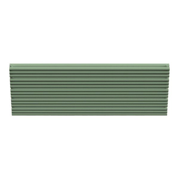 Трубчатый радиатор Empatiko Takt Horisont HLR2-832-1000-21 Calm Green, ниж, ВхШхГ 832х1036х96