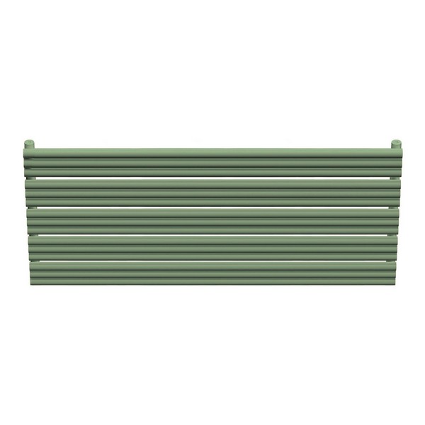 Трубчатый радиатор Empatiko Takt Horisont HLR2-832-1000-21 Calm Green, ниж, ВхШхГ 832х1036х96