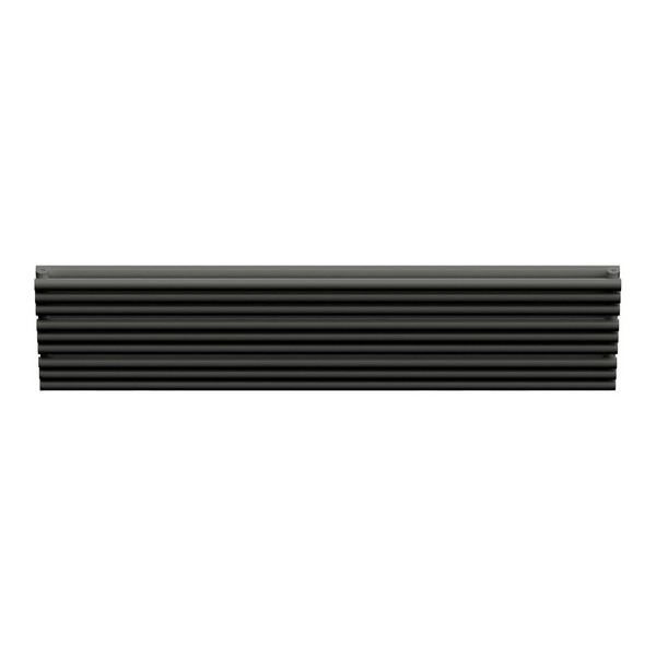 Трубчатый радиатор Empatiko Takt Horisont HLR2-232-1000-6 Confident Black, ниж, ВхШхГ 232х1036х96