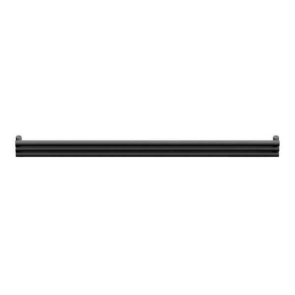 Трубчатый радиатор Empatiko Takt Horisont HLR2-232-1000-6 Confident Black, ниж, ВхШхГ 232х1036х96