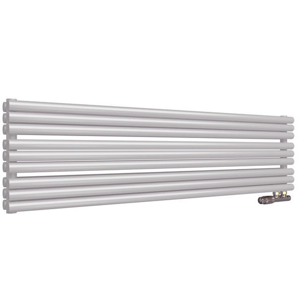 Трубчатый радиатор Empatiko Takt Horisont HR1-1672-1500-42 Cozy grey, нп, ВхШхГ 1672х1536х64
