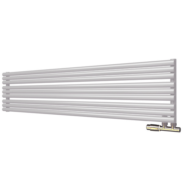 Трубчатый радиатор Empatiko Takt Horisont HR1-1672-1500-42 Cozy grey, нп, ВхШхГ 1672х1536х64
