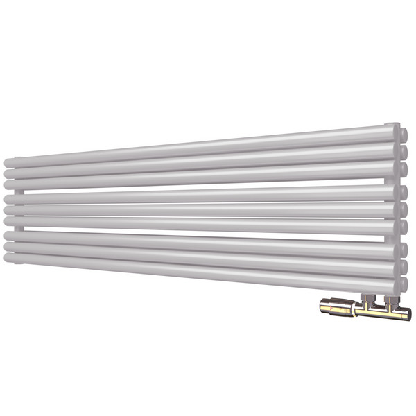 Трубчатый радиатор Empatiko Takt Horisont HR1-1672-1500-42 Cozy grey, нп, ВхШхГ 1672х1536х64
